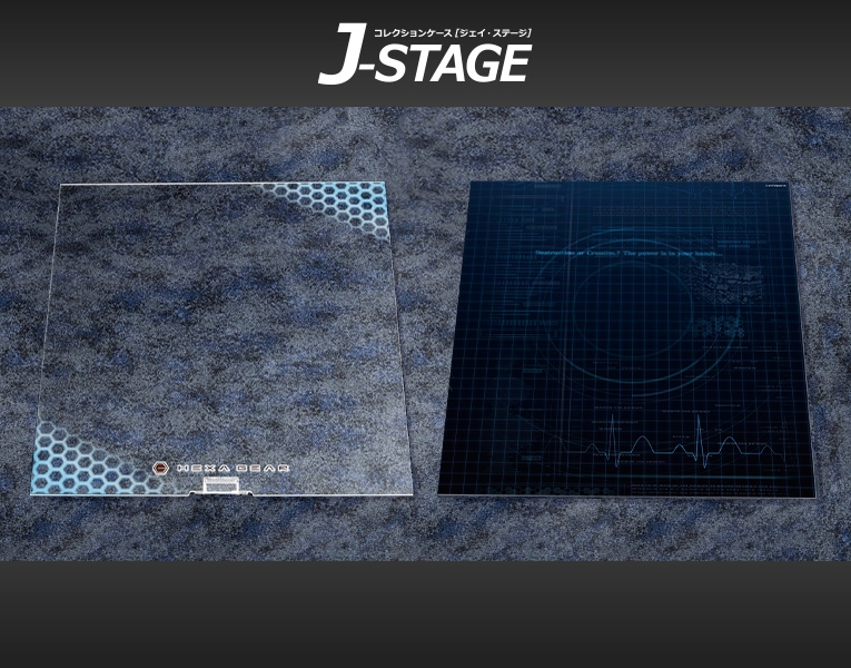 J-STAGE レギュラータイプ 専用アクリル：ヘキサギア 01【前面/背面セット】コトブキヤショップ限定