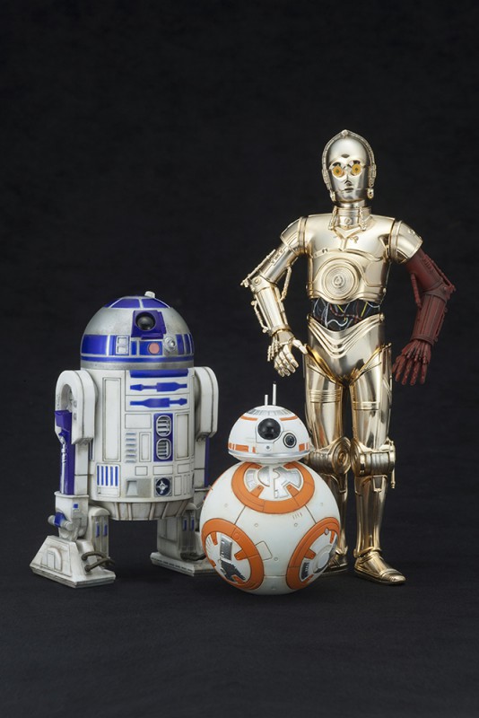 KOTOBUKIYA : STAR WARS ARTFX+ R2-D2 & C-3PO with BB-8 | Sumally 