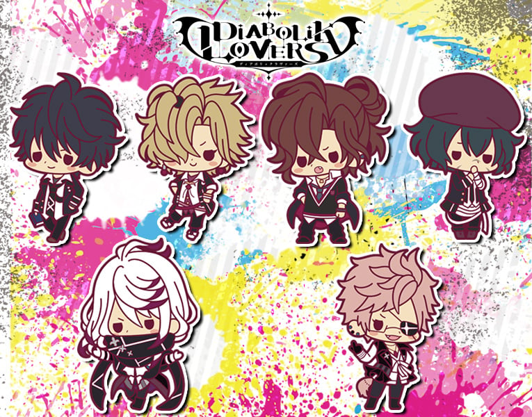 DIABOLIK LOVERS⑩　AGF2015　ラバーストラップ全13種セット