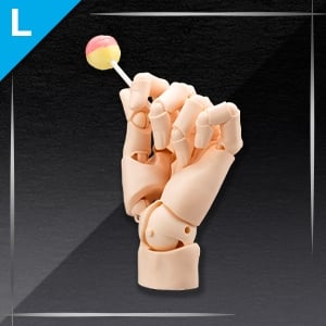 ARTIST SUPPORT ITEM ハンドモデル/L -PALE ORANGE-