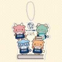 かいじゅうせかいせいふく オニオン書房 アクリルキーホルダー【A】【B】