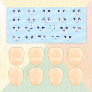 CUSTOMIZED FACE & DECAL SET Vol.10 [DESIGNED BY RAGHO FOR RITSUKA SAEKI A]
