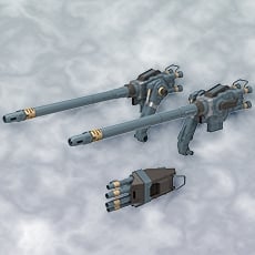 ゾイドカスタマイズパーツ ゴジュラスキャノンセット