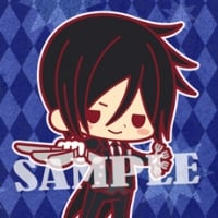 BLACK BUTLER BOOK OF CIRCUS RCC BLACK BUTLER RENEWAL VER. RUBBER CHARM COLLECTION