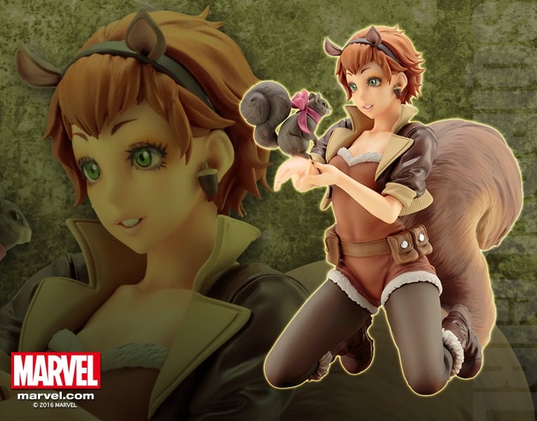 MARVEL SQUIRREL GIRL BISHOUJO STATUE