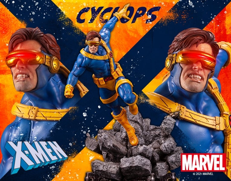 CYCLOPS X-MEN FINE ART STATUE