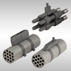 WEAPON UNIT45 MISSILE & ROCKET POD