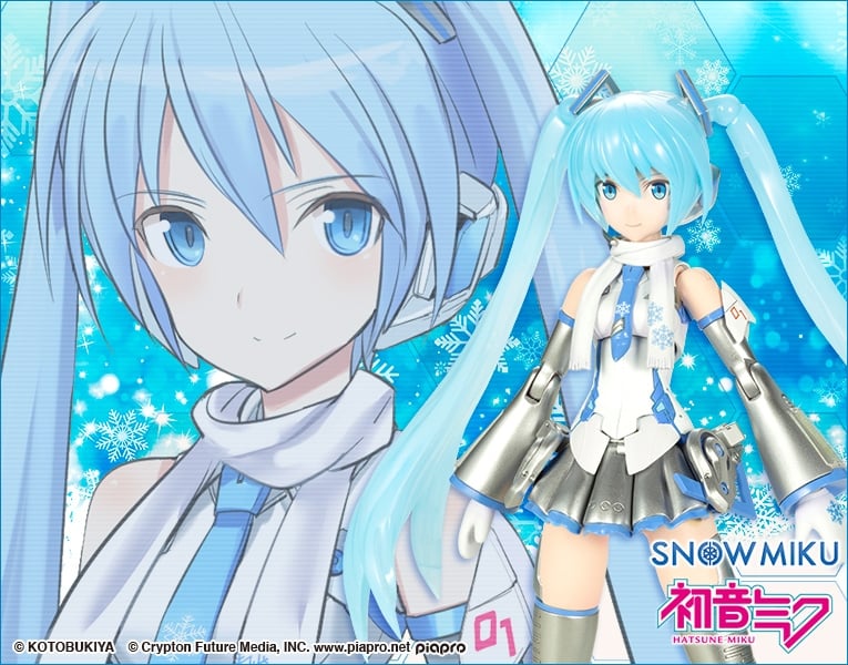 FRAME MUSIC GIRL SNOW MIKU