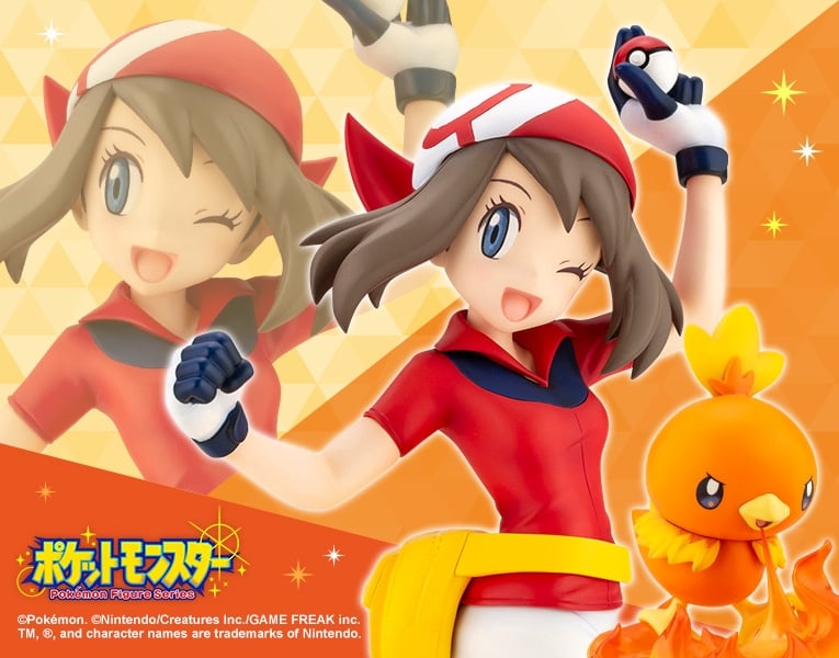 Pokémon May with Torchic ARTFX J STATUE