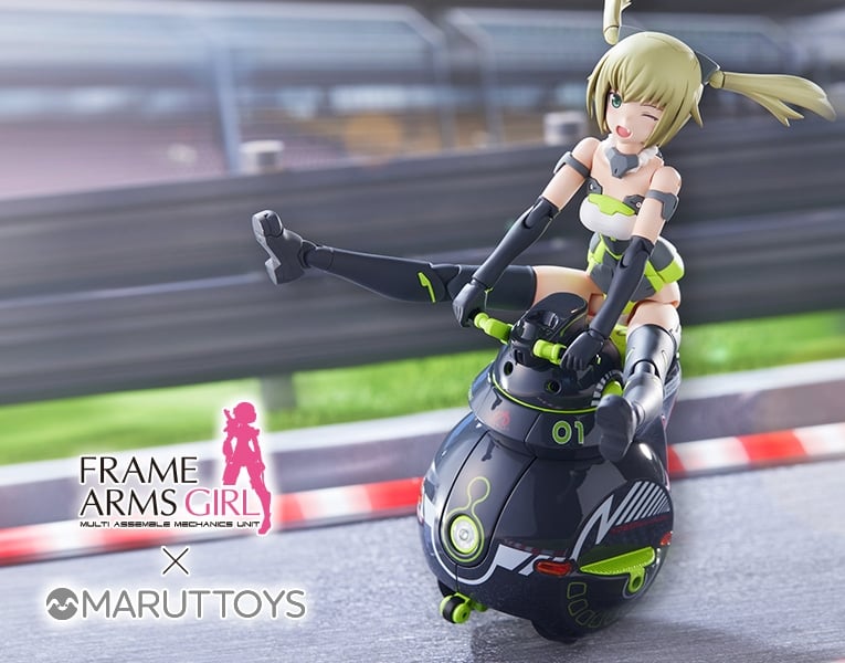 FRAME ARMS GIRL INNOCENTIA [Racer] & NOSERU [Racing Specs Ver.]