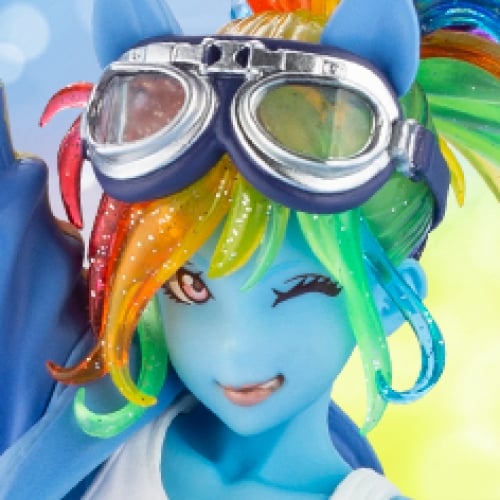 MY LITTLE PONY RAINBOW DASH LIMITED EDITION BISHOUJO STATUE