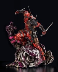 DEADPOOL FINE ART STATUE SIGNATURE SERIES -Featuring the Kucharek Brothers-