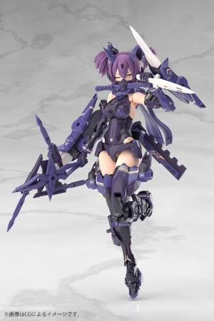 プラモデル メガミデバイス等 製作レビュー】#メガミデバイス 朱羅 忍者 枢 を1/12バイク