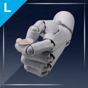 ARTIST SUPPORT ITEM HAND MODEL MEN’S/L -GRAY-