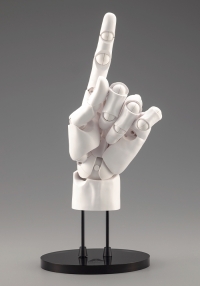 ARTIST SUPPORT ITEM ハンドモデルMEN'S/L -WHITE-