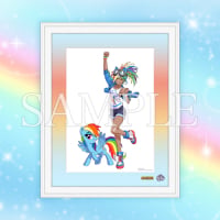 Chara Fine Graph MY LITTLE PONY BISHOUJO RAINBOW DASH