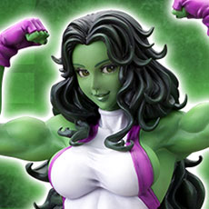 MARVEL美少女 シーハルク マーベルコミックス Marvel Comics 