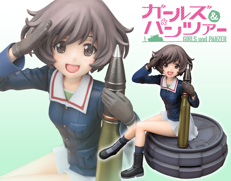 ガールズ パンツァー 秋山優花里 フィギュア Kotobukiya