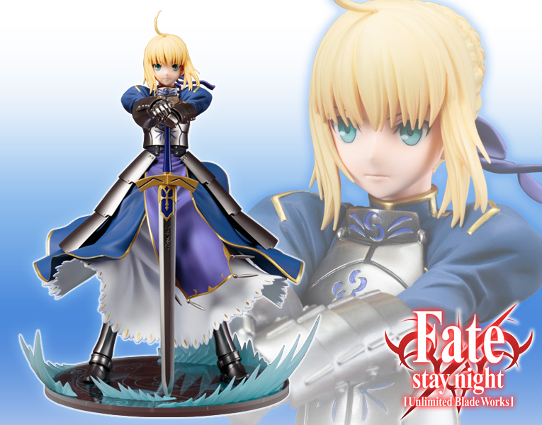 Fate Stay Night Unlimited Blade Works 騎士王 セイバー フィギュア Kotobukiya