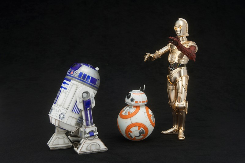 スター・ウォーズ ARTFX+ R2-D2 & C-3PO with BB-8 | フィギュア 
