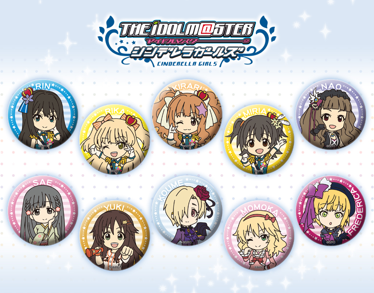 アイドルマスター シンデレラガールズ トレーディング缶バッジ Vol.2 