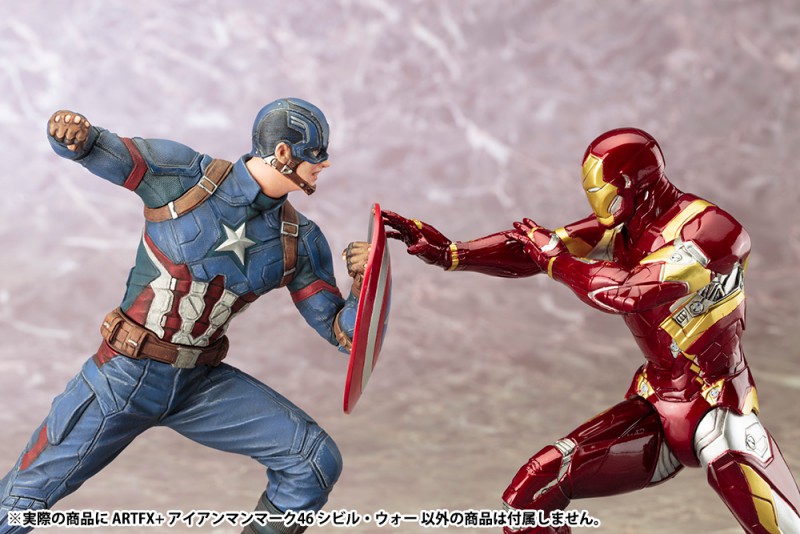ARTFX+ アイアンマン MARK46 シビル・ウォー | フィギュア | KOTOBUKIYA