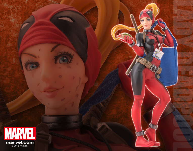 Marvel美少女 レディ デッドプール コミコンに行ってきましたver 限定版 コトブキヤショップ限定 フィギュア Kotobukiya