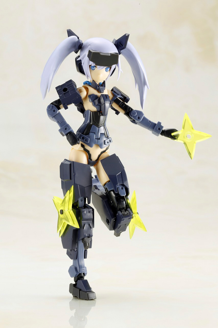 フレームアームズ ガール 迅雷 Indigo Ver 発売しました 壽 プラモlabo