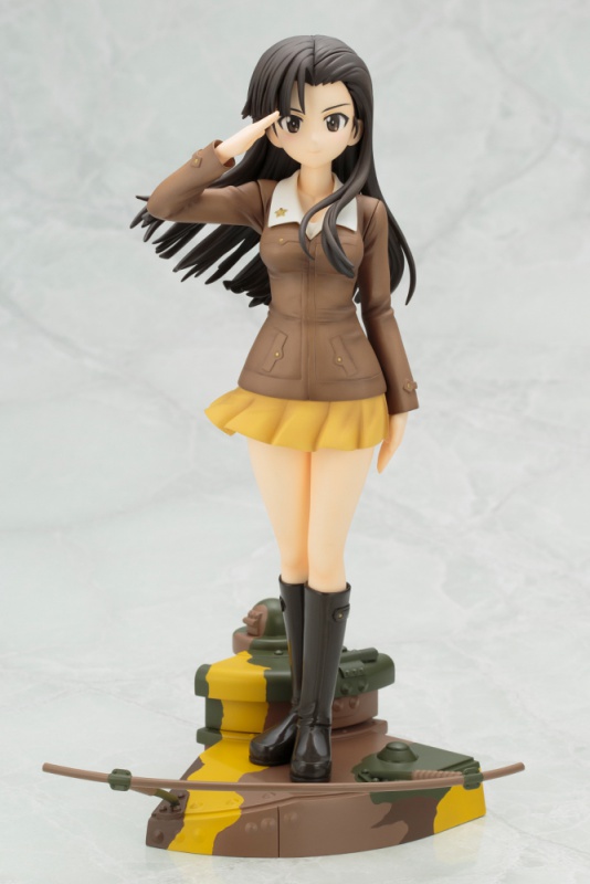 ガールズ パンツァー 劇場版 西 絹代 フィギュア Kotobukiya