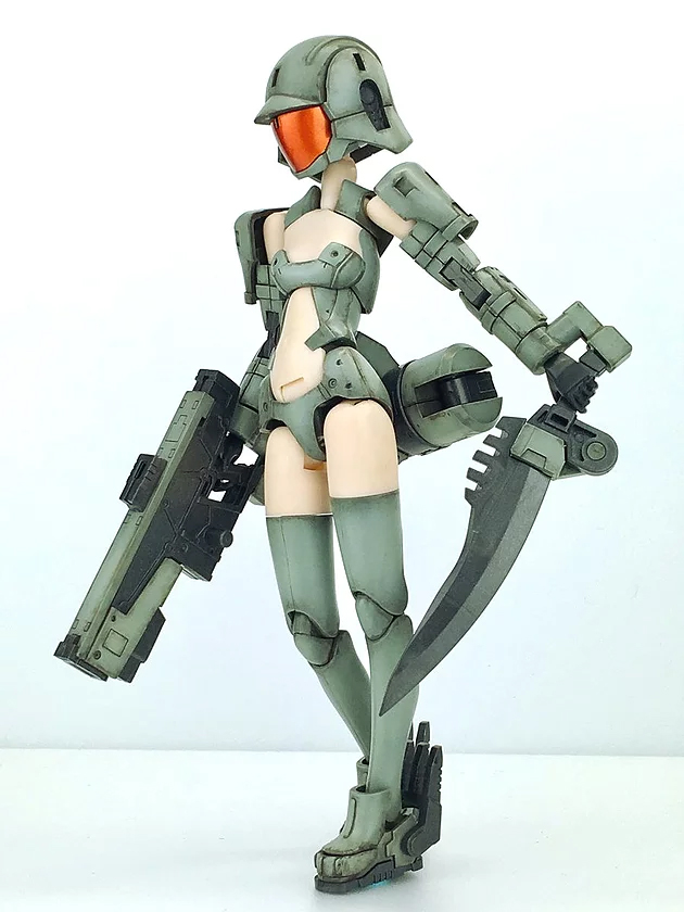 リアルタイプを汚そう！（前編） | メガミデバイス オフィシャルブログ 