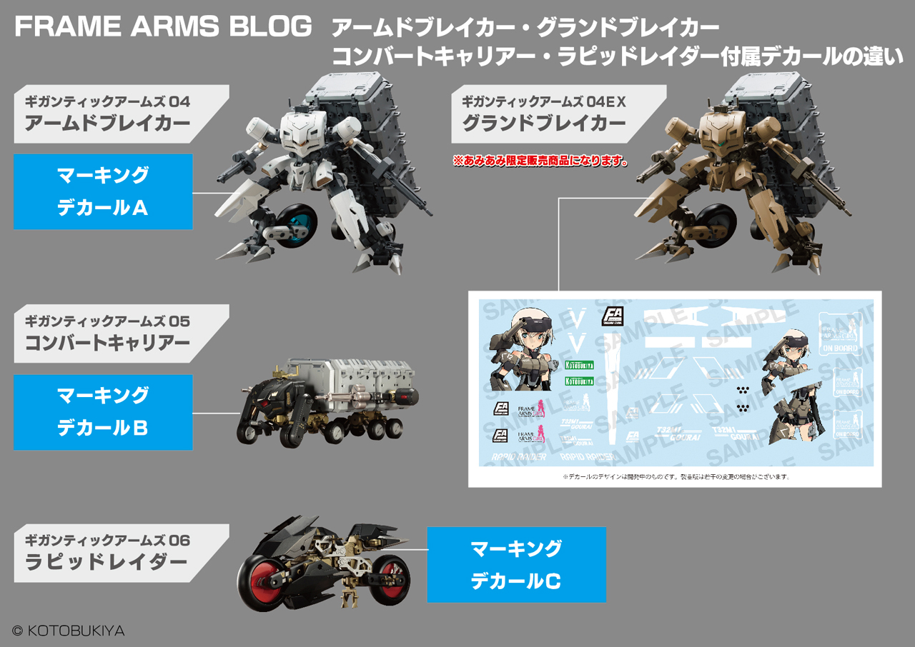 ギガンティックアームズ アームドブレイカーご予約開始です その1 フレームアームズブログ ギガンティックアームズ アームドブレイカーご予約開始です その1 フレームアームズブログ