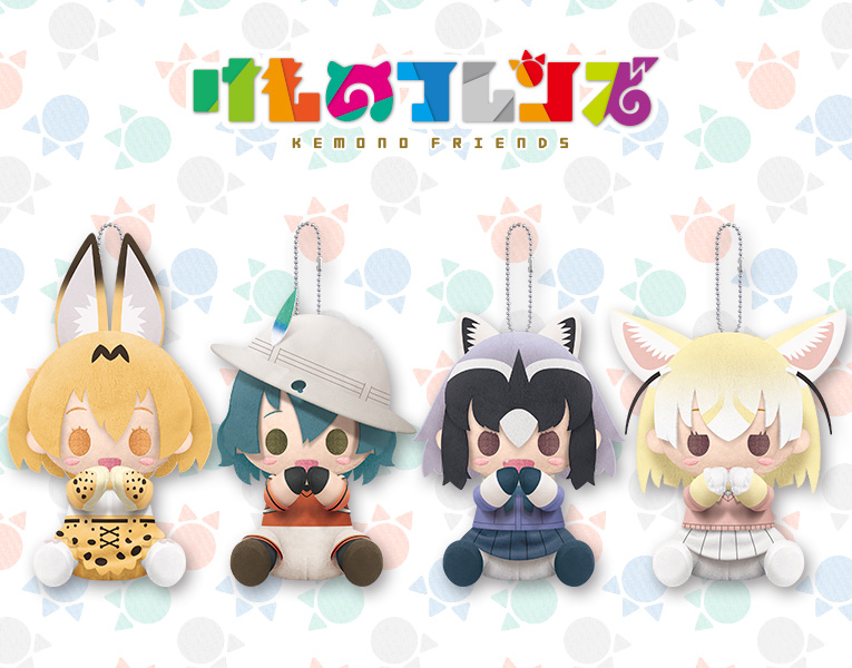 けものフレンズ ぴたぬい サーバル かばん アライグマ フェネック キャラグッズ 雑貨 Kotobukiya