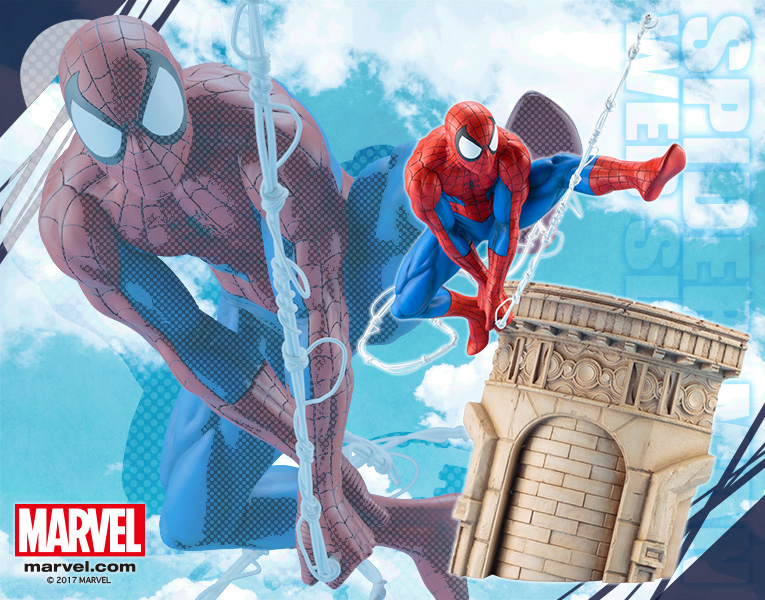 MARVEL UNIVERSE ARTFX スパイダーマン ウェブスリンガー | フィギュア 