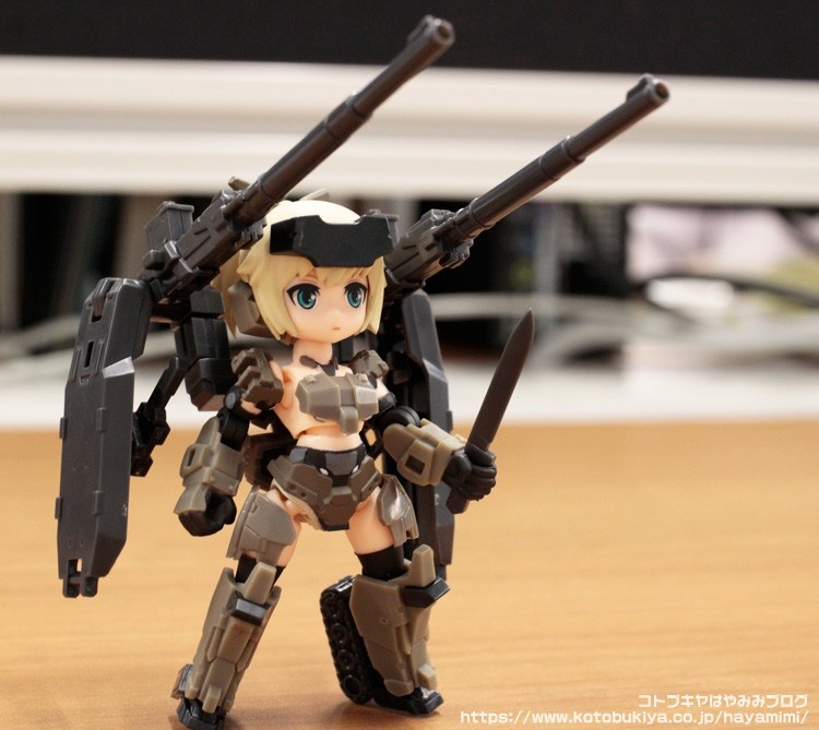 サンプルレビュー メガハウス デスクトップアーミー Kt 321f 轟雷シリーズ コトブキヤはやみみブログ