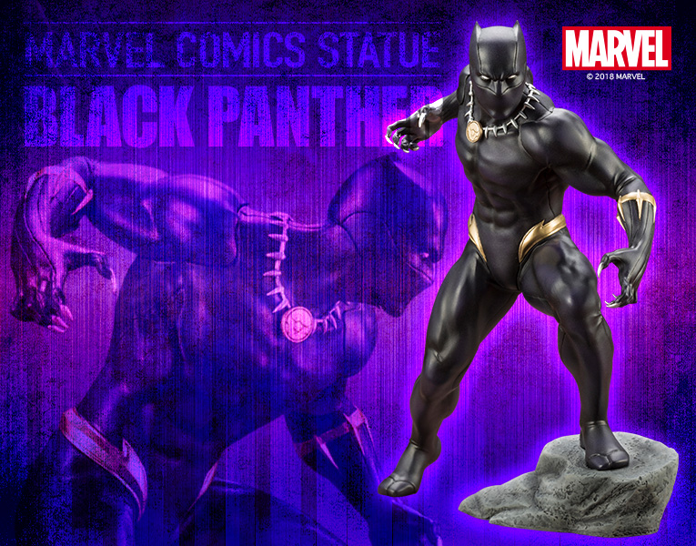 MARVEL UNIVERSE ARTFX+ ブラックパンサー | フィギュア | KOTOBUKIYA