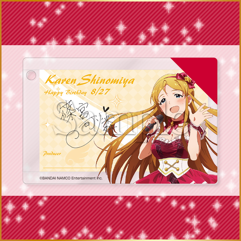 アイドルマスター ミリオンライブ バースデーアクリルプレート 高坂