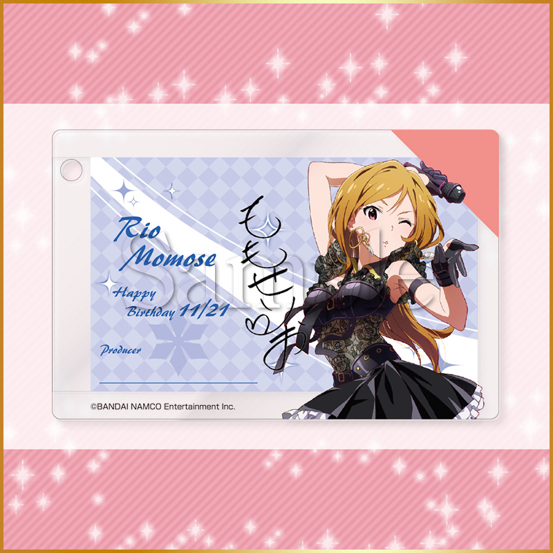 アイドルマスターミリオンライブ バースデーカード　31枚 アイドルマスター ミリオンライブ！ バースデーアクリルスタンド