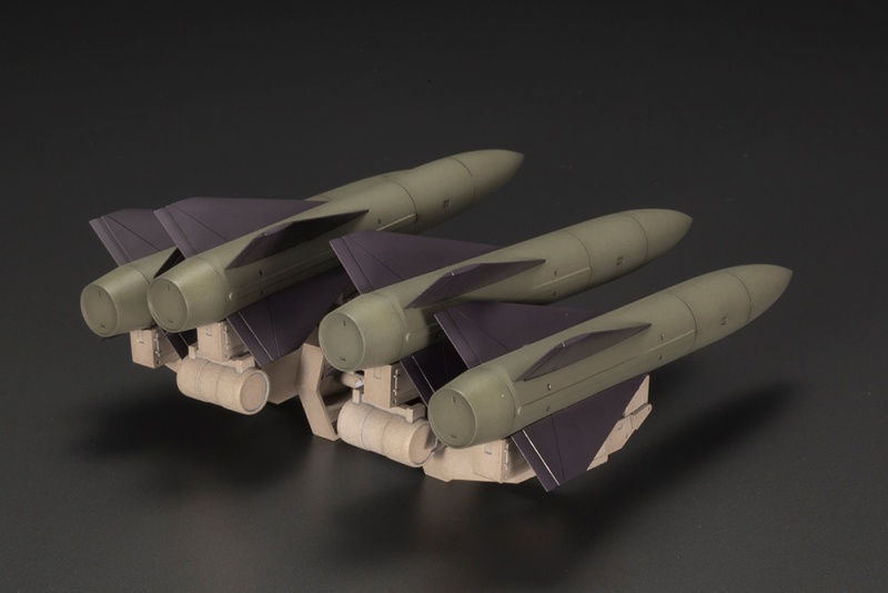 kotobukiya / 1/100 / Frame Arms骨裝機兵 / 32式3型 / 誘導彈 改良鷹搭載型 / 轟雷 / 組裝模型