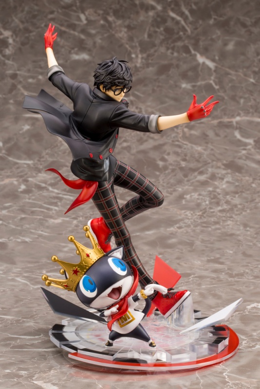 ペルソナ5 ダンシング・スターナイト ARTFX J 主人公&モルガナ ...