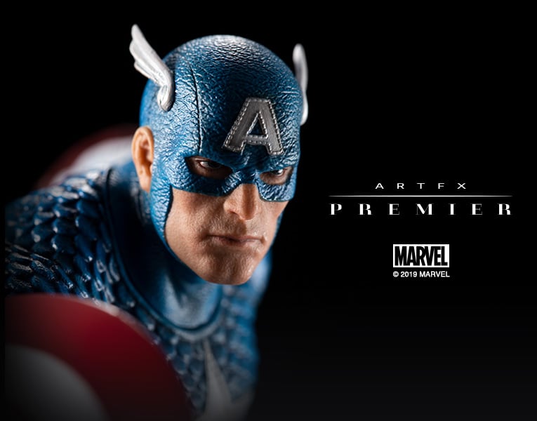 Marvel Universe Artfx Premier キャプテン アメリカ フィギュア Kotobukiya