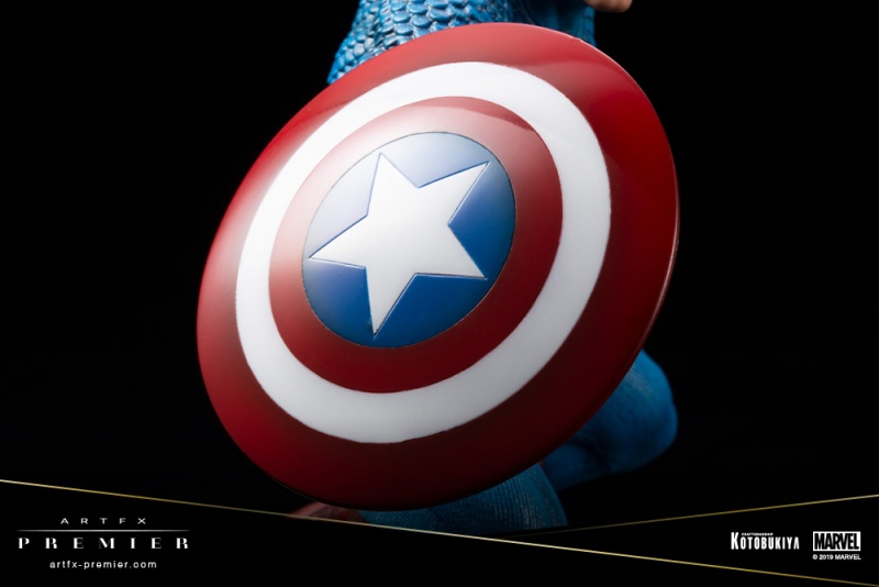 Marvel Universe Artfx Premier キャプテン アメリカ フィギュア Kotobukiya