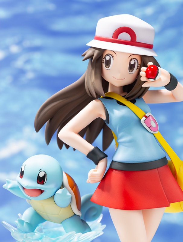 ポケットモンスター』（ポケモン） ARTFX J リーフ with ゼニガメ ...