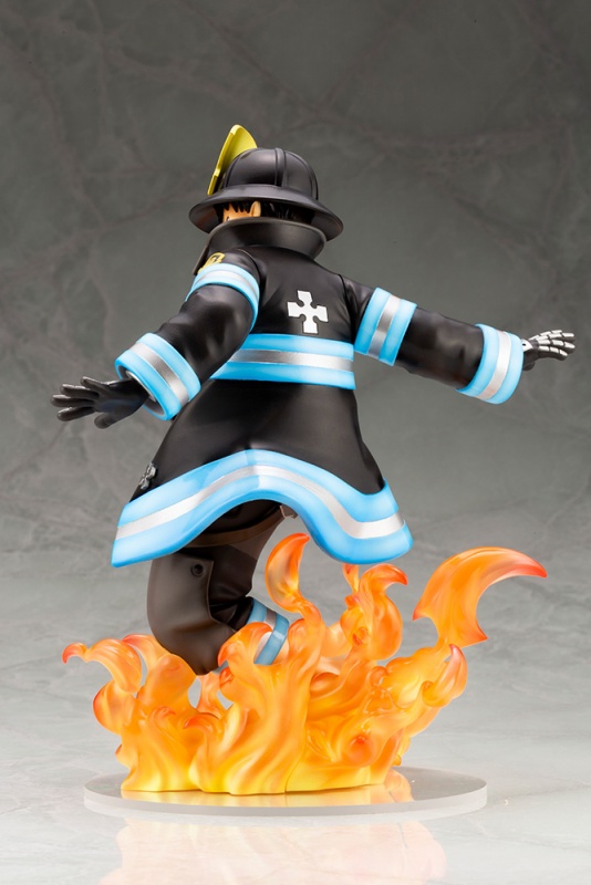 ARTFX J 炎炎ノ消防隊 森羅日下部 18スケール PVC製 塗装済み完成品 