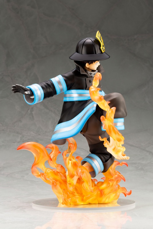 ARTFX J 炎炎ノ消防隊 森羅日下部 18スケール PVC製 塗装済み完成品 