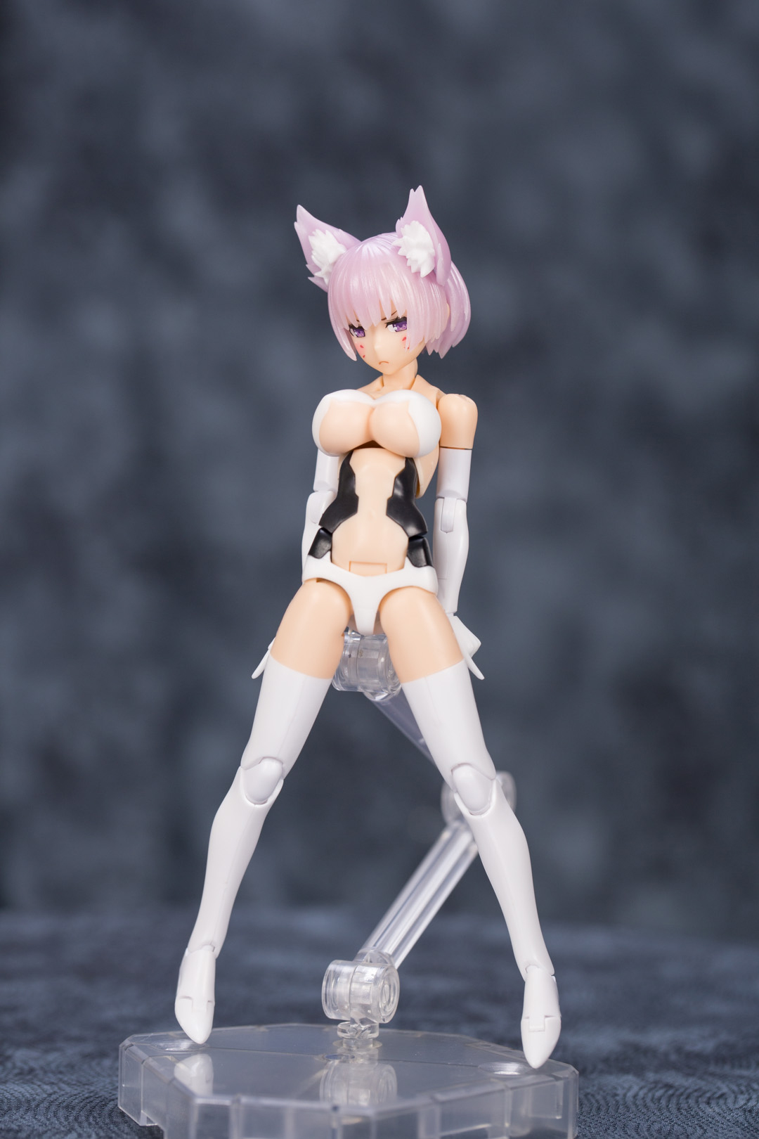 muscuto 改造パーツ　緑バニー　エルフ　スキンA フェイスパーツ欠品