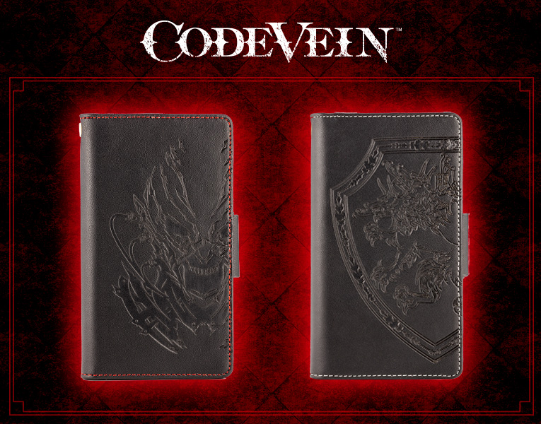 Code Vein レザースマホケース チームエンブレム Ver シルヴァ部隊 Ver コトブキヤショップ限定品 キャラグッズ 雑貨 Kotobukiya