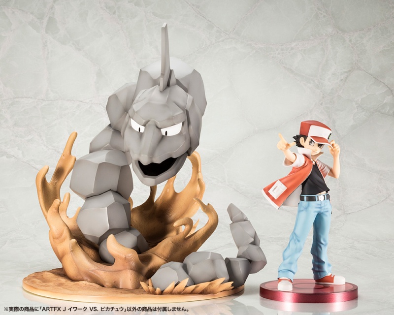 ポケットモンスター ポケモン Artfx J イワーク Vs ピカチュウ フィギュア Kotobukiya