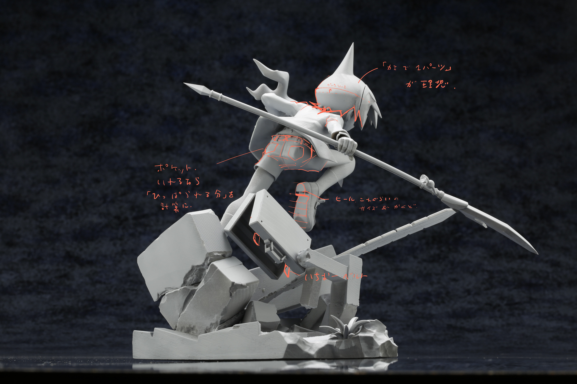 シャーマンキング 蓮 ホロホロフィギュア開発秘話 コトブキヤふぃぎゅあブログ