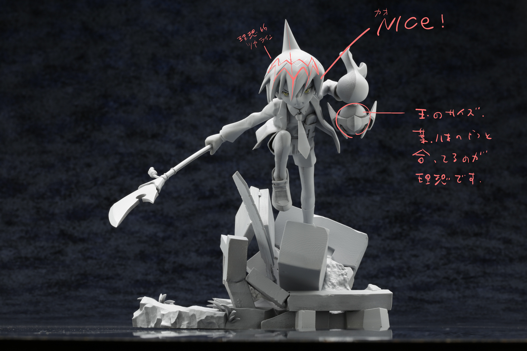 シャーマンキング 蓮 ホロホロフィギュア開発秘話 コトブキヤふぃぎゅあブログ