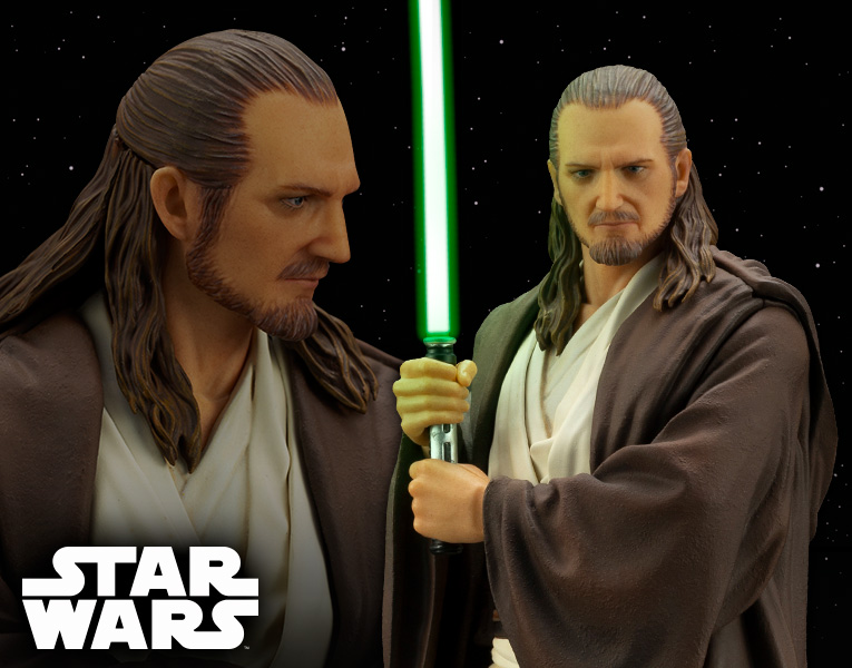 Kotobukiya ArtFX+ Qui-Gon Jinn(Star Wars Episode Ⅰ:The Phantom Menace)